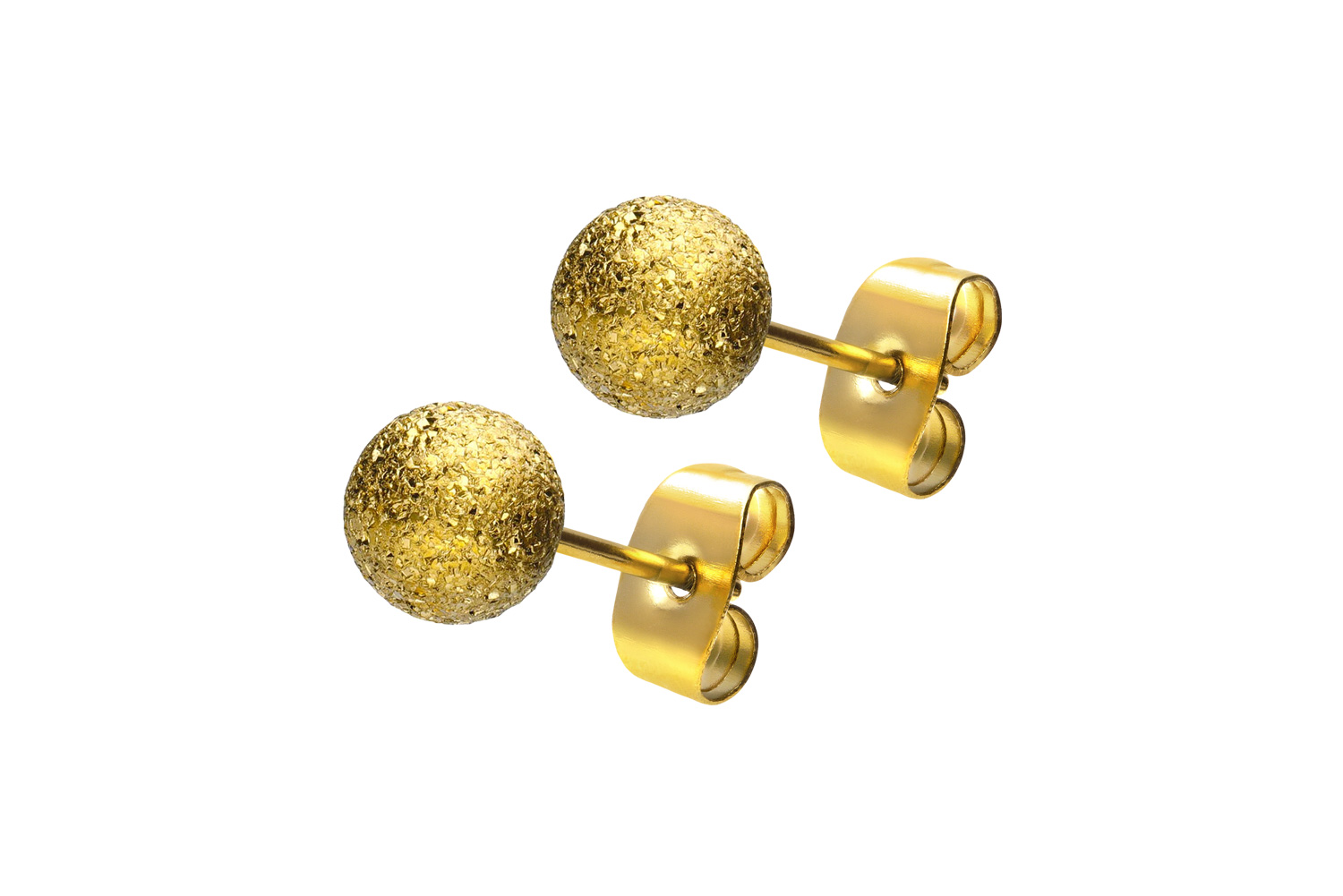 Chirurgenstahl Ohrstecker DIAMANTOPTIK